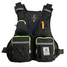 Người Lớn Có Thể Điều Chỉnh Áo Phao Vest Thuyền Kayak Phản Quang Thuyền Câu Cá