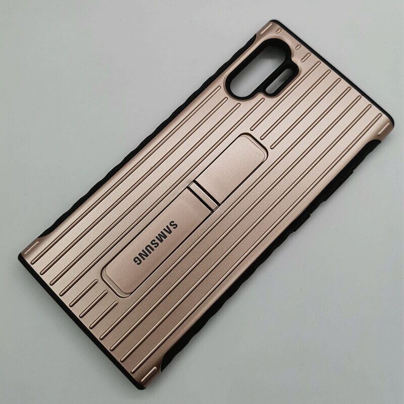 Samsung Galaxy Note 10 Plus Phone Stand Case Armor Shockproof Bracket Protective Cover Shell For Galaxy Note10 Plus Note10+