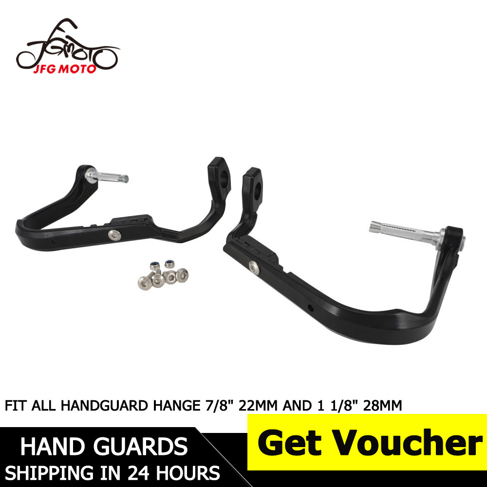 JFG MOTO Motorcycle Universal Dirt Bike Hand Guards for 22mm and 28mm Brush Handlebar Bar