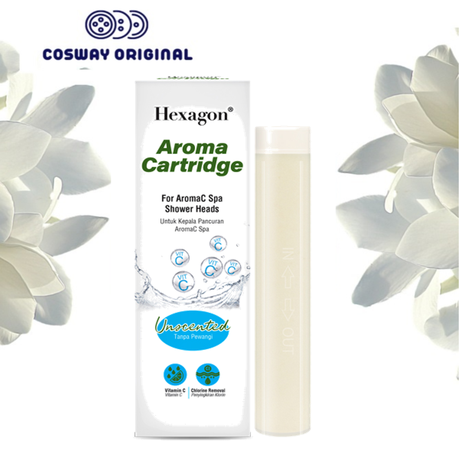 Cosway Hexagon™ Aroma Cartridge Unscented Lazada