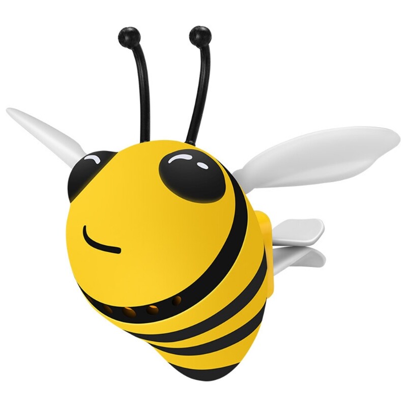 Perfume Diffuser Decor Clips Colorful Bees with Fragrant Slice Air Freshener Auto Accessories Solid Perfume