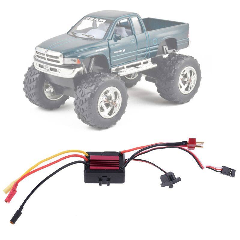 35A Sensorless brushless Motor Speed Controller ESC Waterproof 2-3S Li-po programmable for 1/14 1/16 RC Car