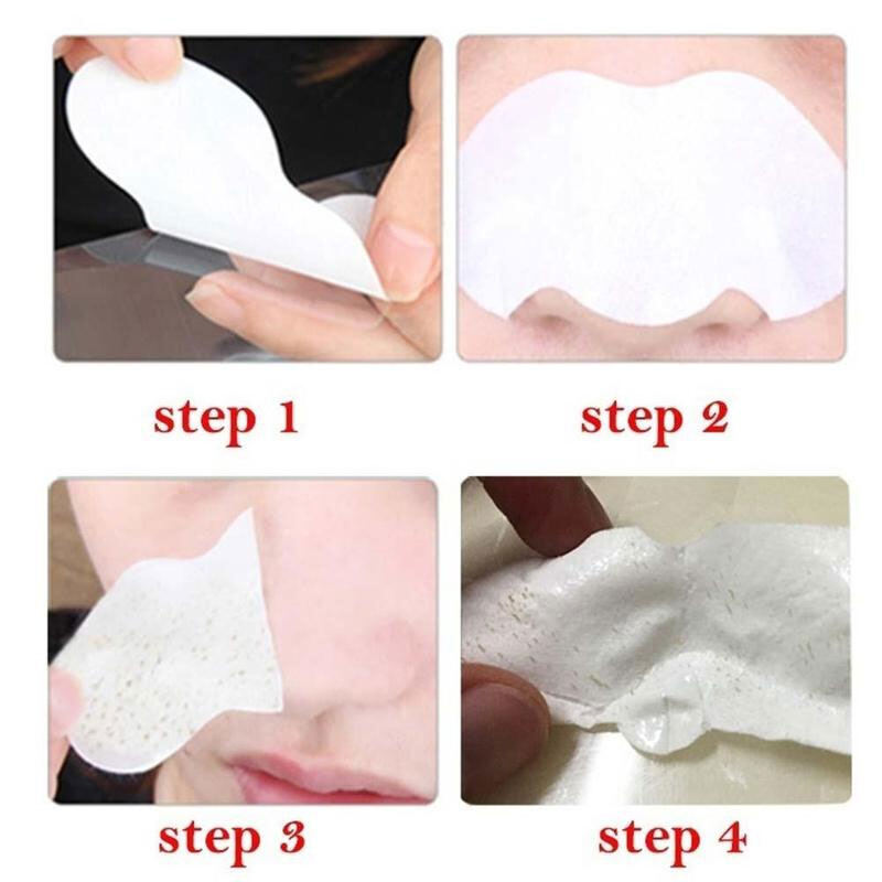 10 mặt nạ lột mụn đầu đen vùng mũi làm sạch sâu lỗ chân lông-INTL