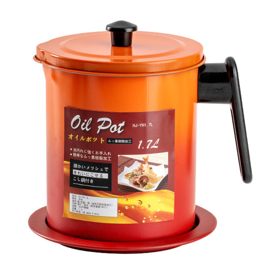 【100 Quality】Cooking เก็บน้ำมัน Grease Keeper จาระบีน้ำมันกรอง