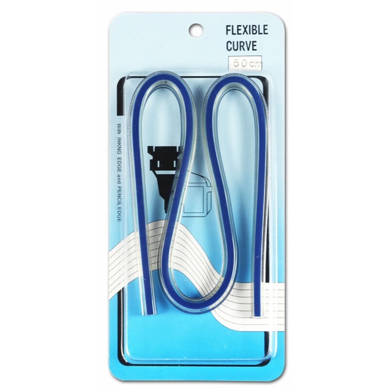 Plastic Flexible Curve Ruler Bendable Ruler Fit for Tailor Sewing and Engineering Drawing Accurate Bendable Ruler