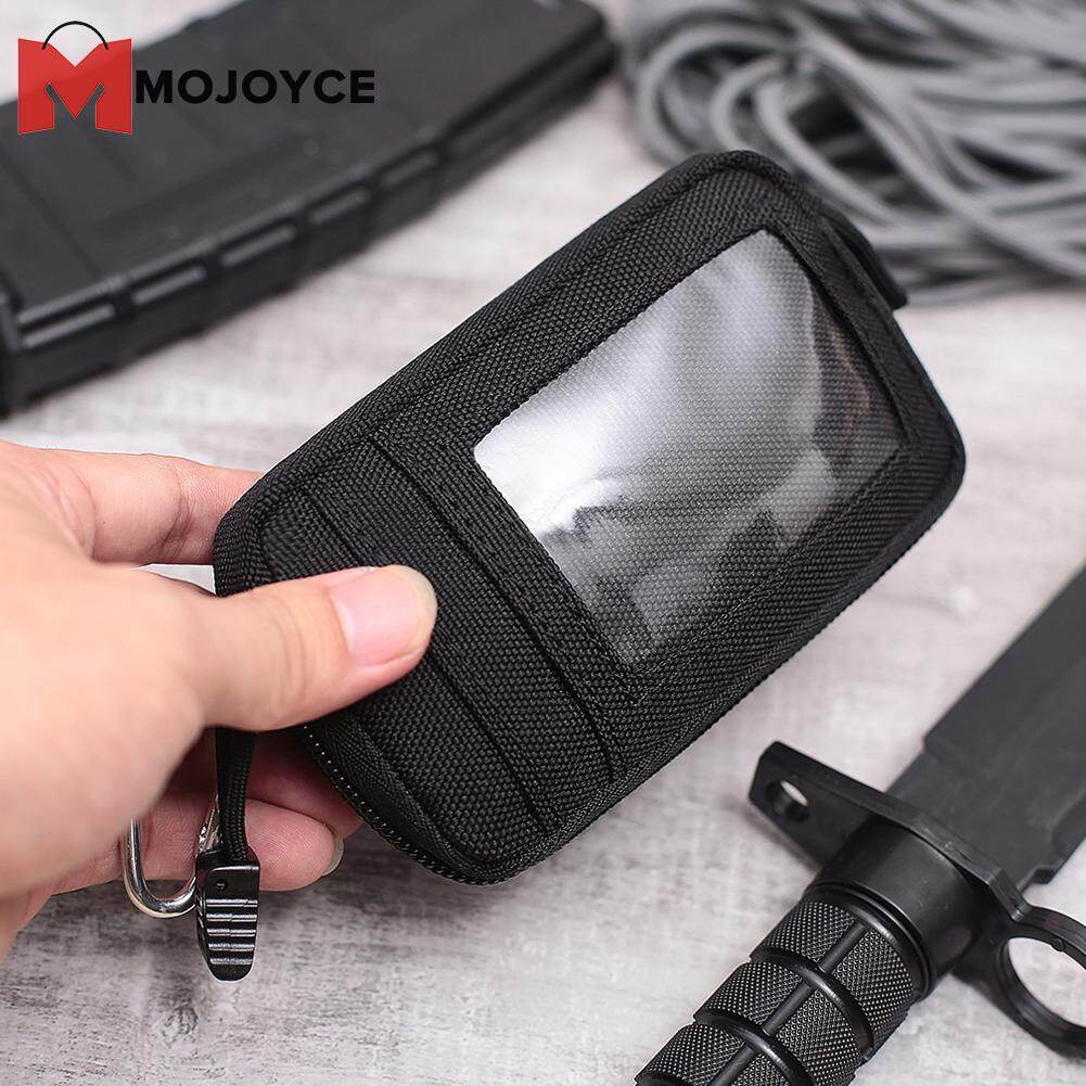 MOJOYCE Mini Key Wallets Holder Keychain EDC Travel Purses Pouch Small Pocket Case Bag