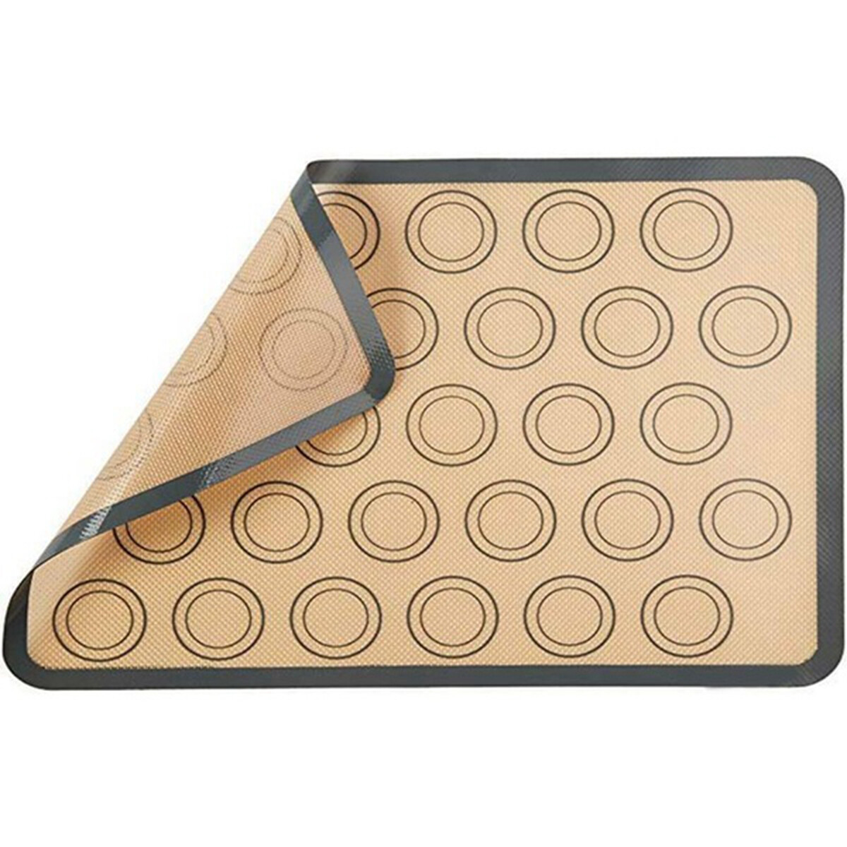 CHUBB Không dính Dụng cụ nhà bếp Sợi thủy tinh Silicone Cán bột mat Tấm bánh ngọt Macaron Baking Mat Lót lò