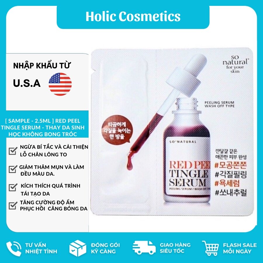 Sample [Gói] Red Peel Tingle Serum