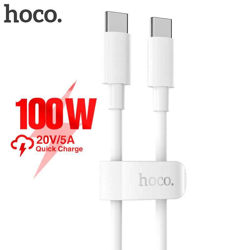 Hoco x51 100w charging type-c to type-c fast charging data cable 1 /2meter cable for samsung s10 s9 s8 xiaomi mi