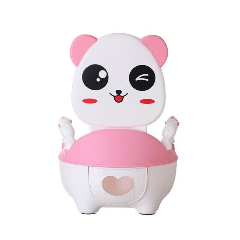 New Child Pot Plastic Cartoon Panda Baby Toilet Training Boy Girls Kids Child Toilet Seat Portable Baby Childrens Potty Chairs Singapore
