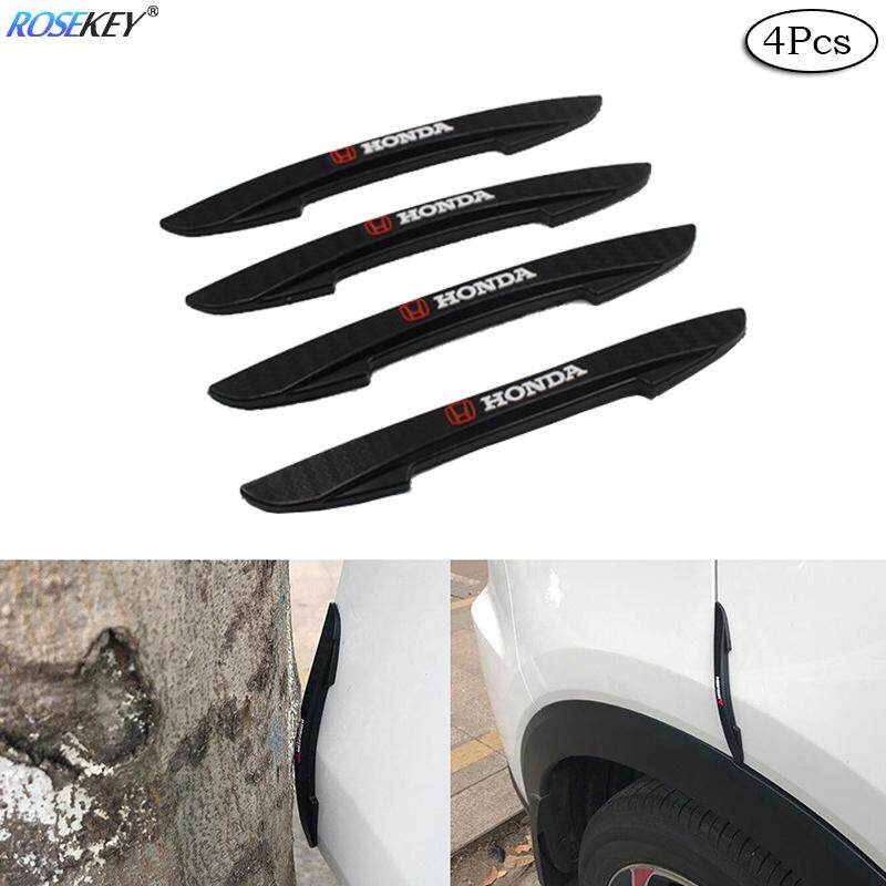 4Pcs Car Door Protector Side Edge Protection Guard Trim Sticker Fits For Toyota