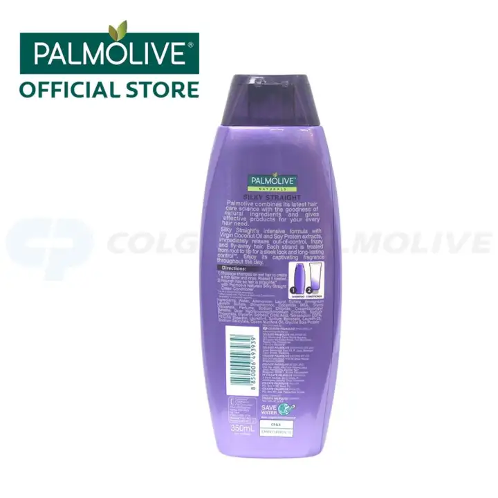 Palmolive Naturals Silky Straight Frizzy Wavy Hair Shampoo