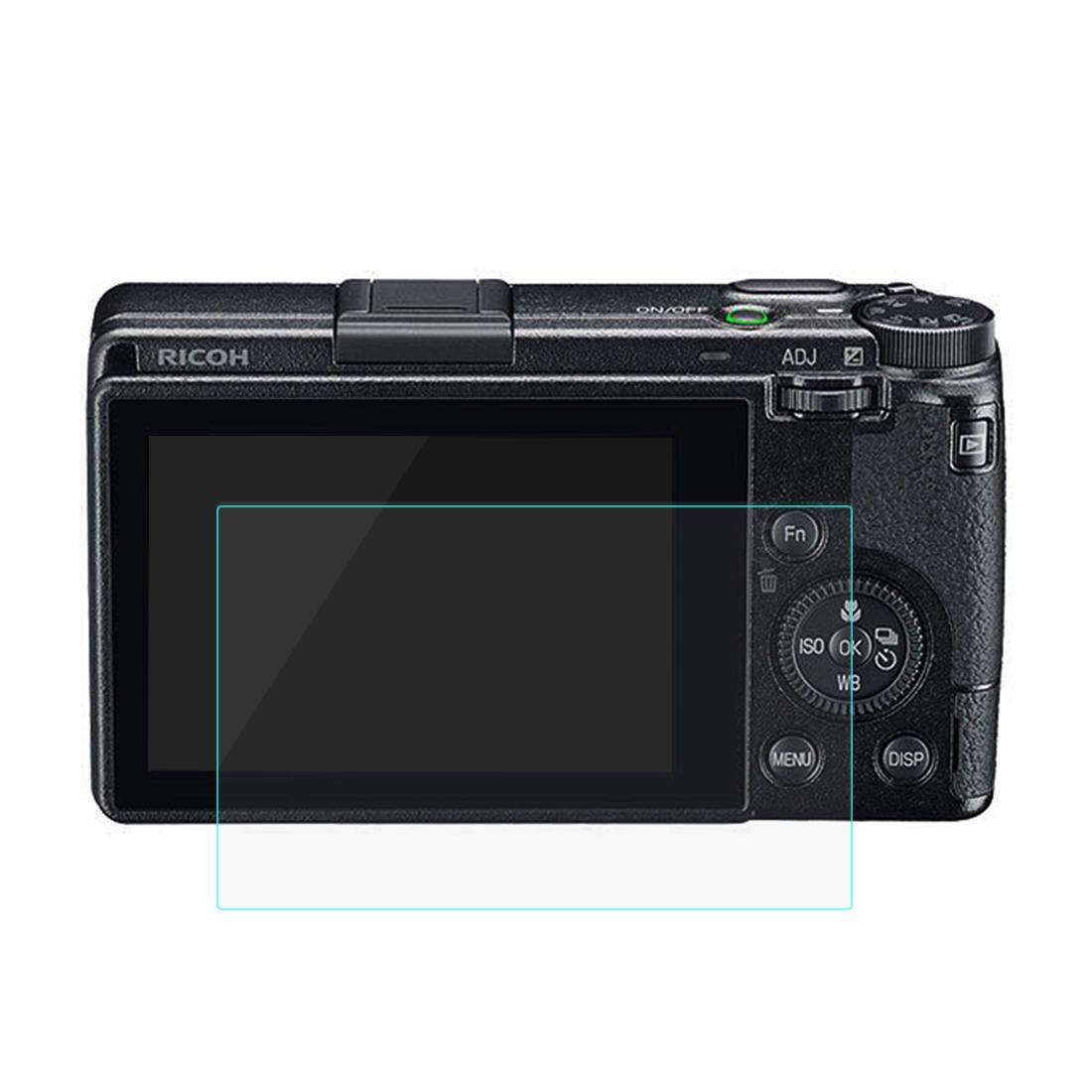 PULUZ 2.5D Curved Edge 9H Surface Hardness Tempered Dust-proof Explosion-proof Glass Screen Protector for Ricoh GR2 GR3