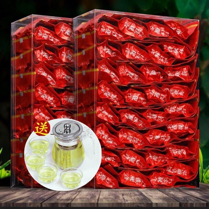 Fujian anxi tieguanyin tea aroma pure scent of fresh tea mountain oolong tea in bulk packaging food wholesale