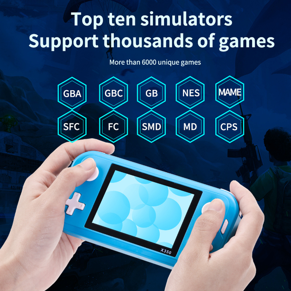 3.5 inch IPS HD Screen Handheld Game Player Retro Video Gaming Console