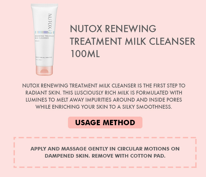 nutox milk cleanser
