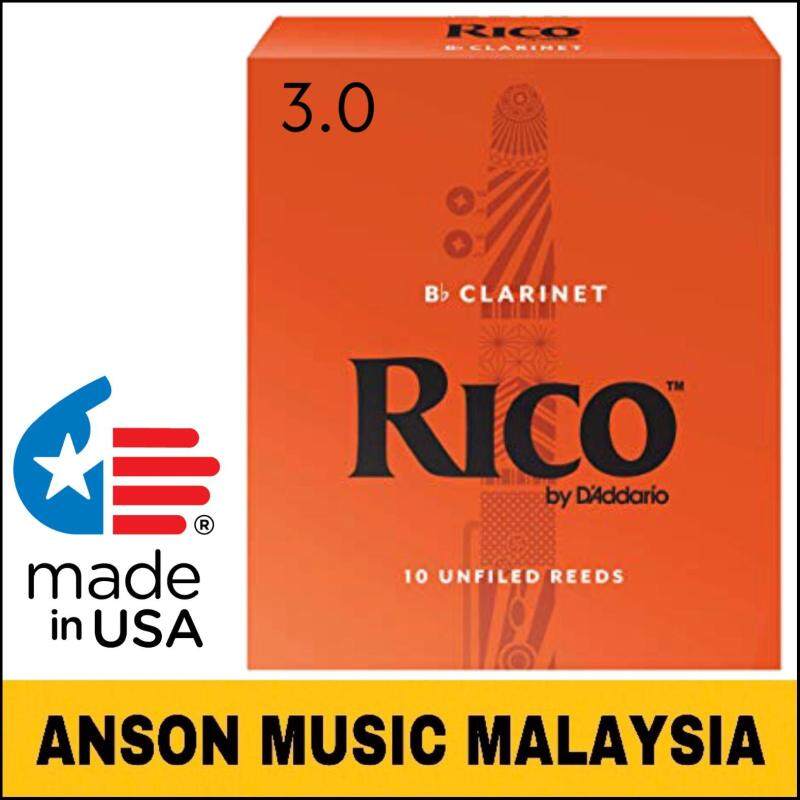 Rico by DAddario B♭ Clarinet Reed, Strength 3.0 Malaysia