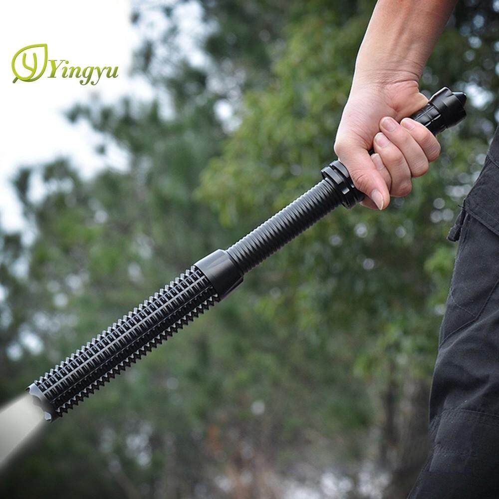 Baseball Bat Q5 Cree LED Torch Lamp Light Flashlight Security 3 Mode 18650 Zoom