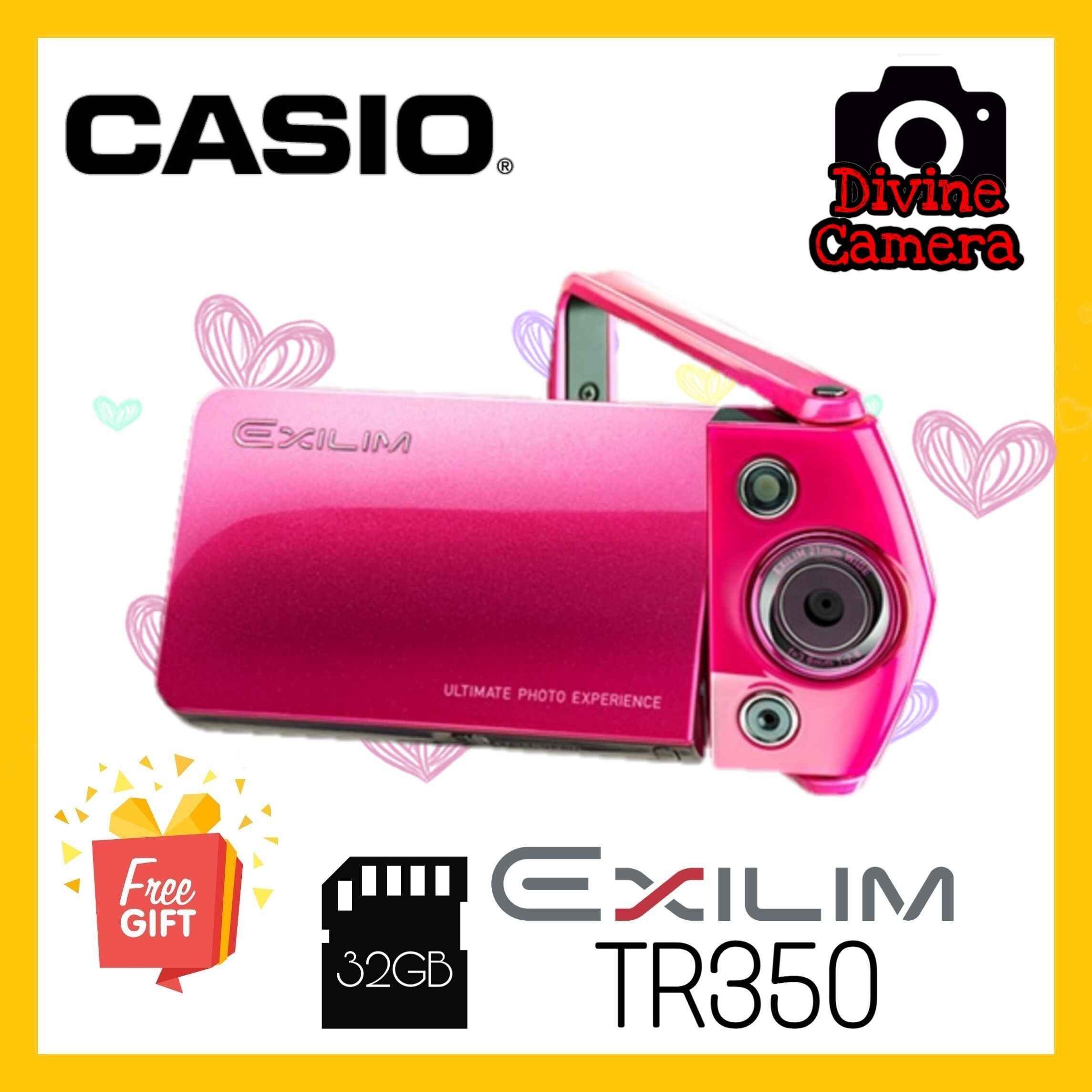 Casio Exilim EX TR350 Selfie Camera Unbox Set | Lazada