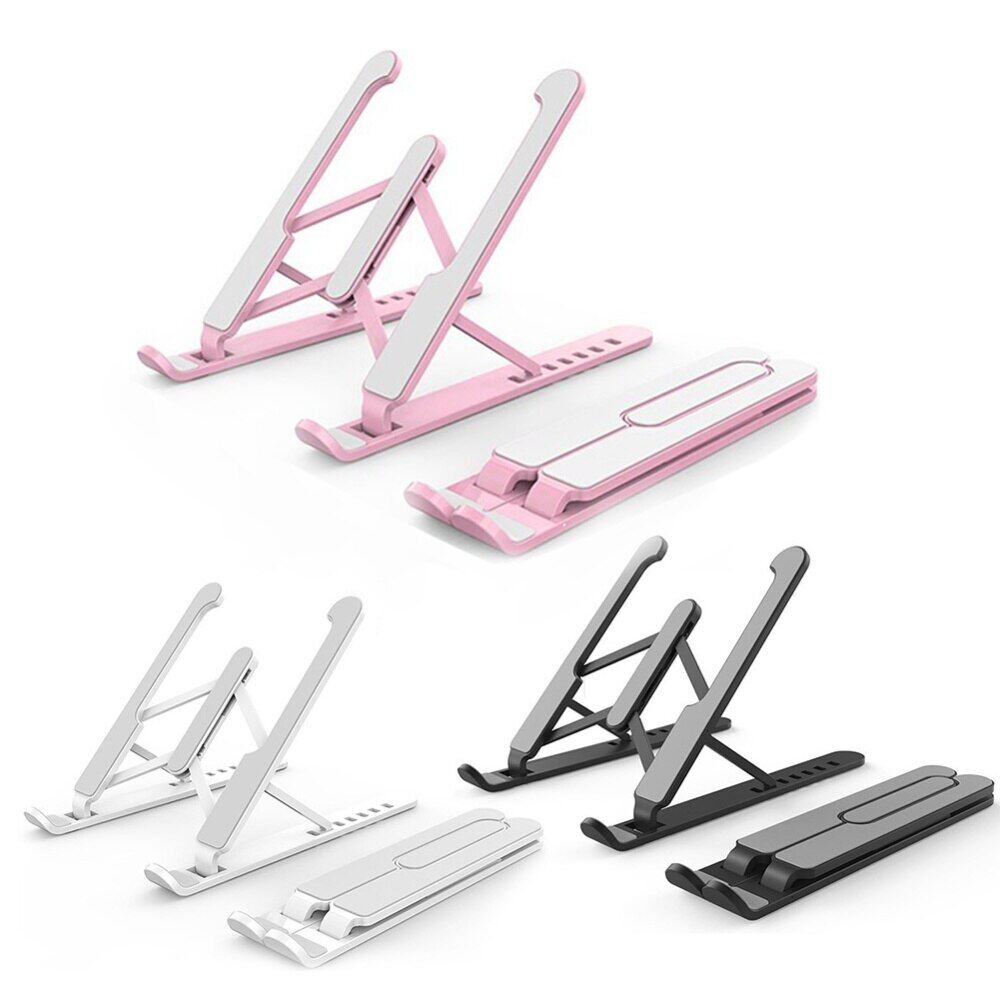 [HOT Y&] Foldable Laptop Stand Portable Notebook Support Base Holder Adjustable Riser Cooling Bracket for Laptop & Tablet Accessories