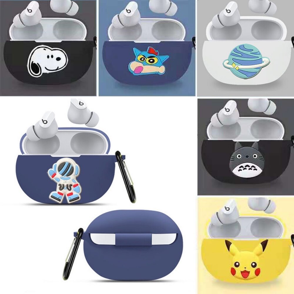 READY STOCK! For Beats Studio Buds+ Case Cartoon Creative Patterns for Beats Studio Buds+ Casing Soft Earphone Case Cover