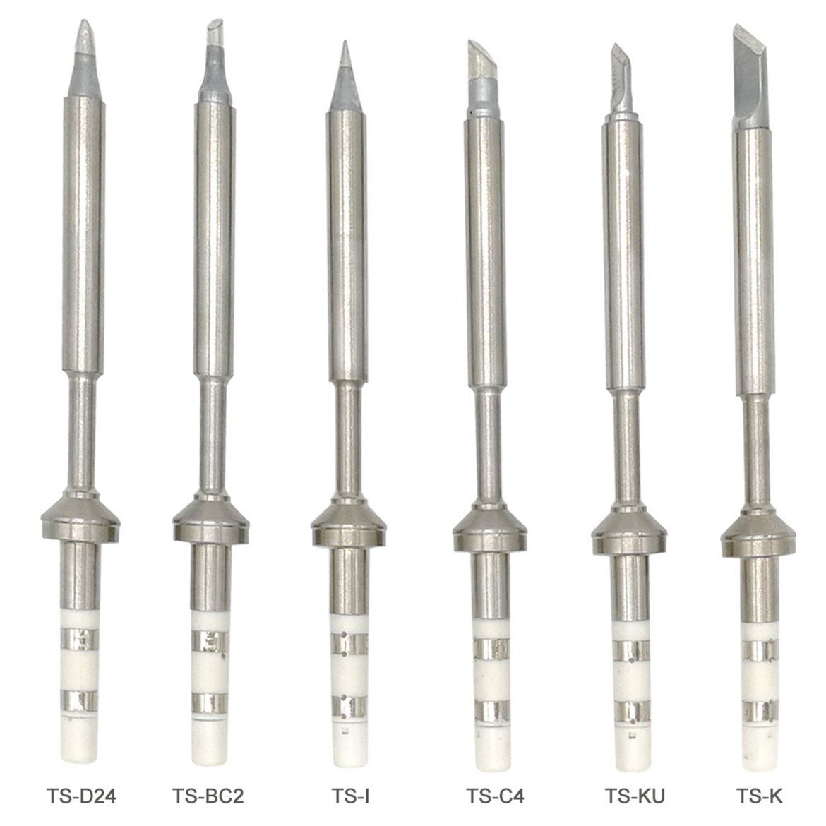 WLLW (Tốt Và Rẻ) Giảm Giá Chớp Nhoáng, TS100 Đầu Mỏ Hàn Sắt Kỹ Thuật Số Mini Đầu Mũi Thay Thế