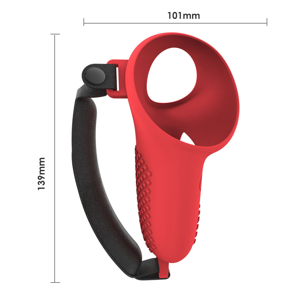 For Meta Quest 3 VR Controller Silicone Protection Cover Handle Protective Case with Straps for Meta Quest 3 Accessories