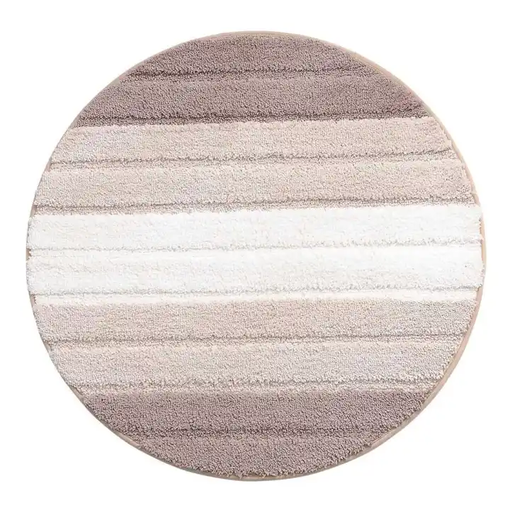 Bath Mat Round Carpet Soft Polyester Microfiber Floor Rug Non Slip Soft Polyester Microfiber Floor Rug