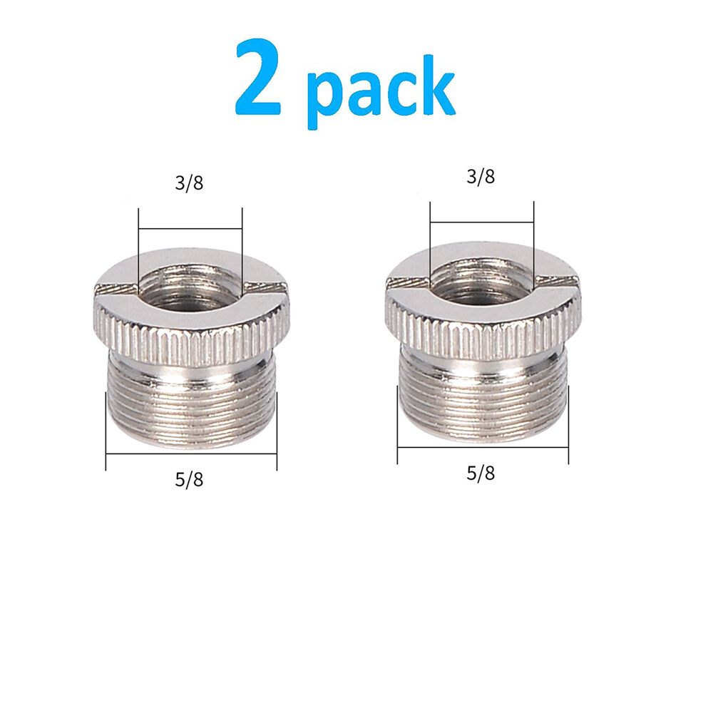 5/8 Inch Male to 3/8 Inch Female Mic Screw Adapter for Tripod ...