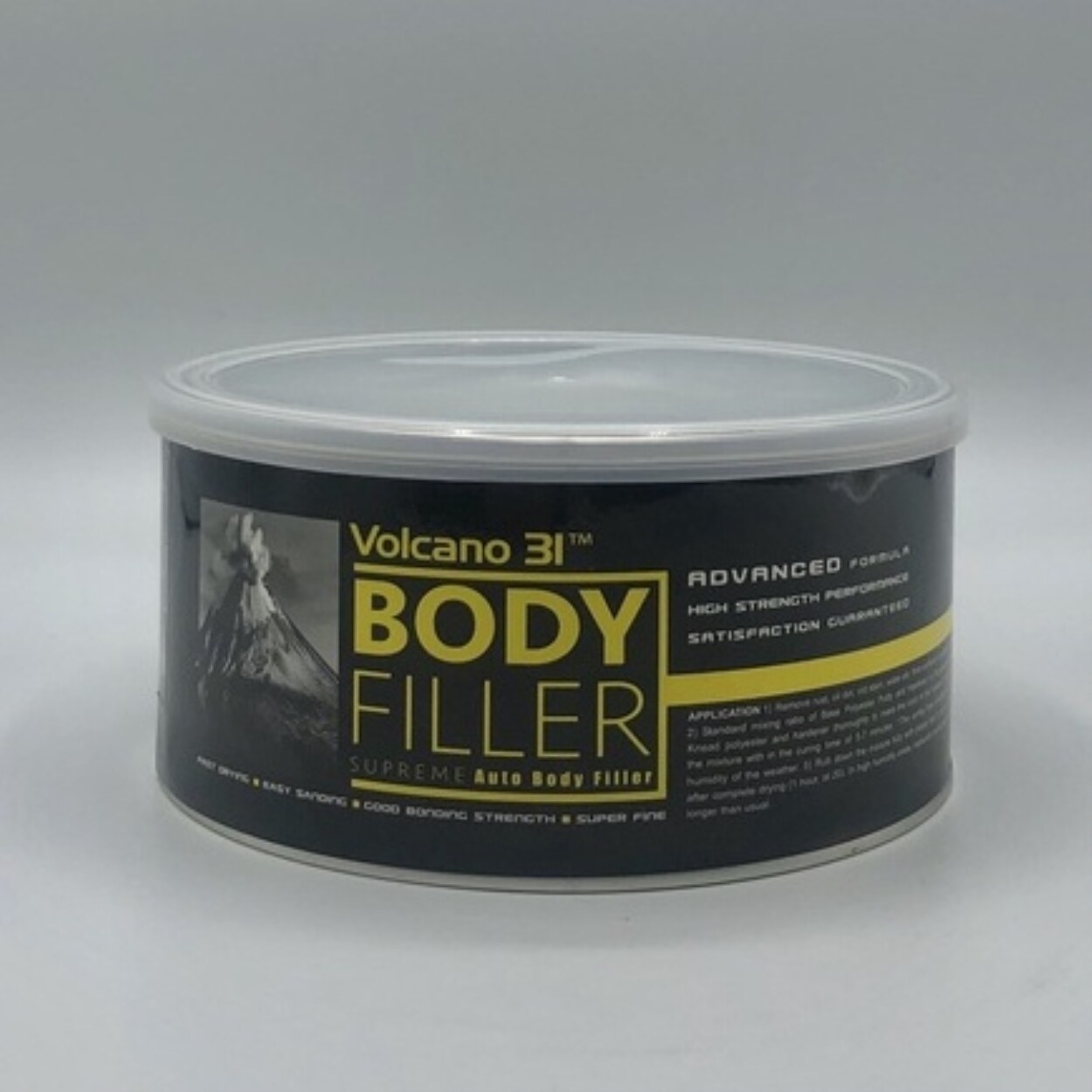 Volcano31 Simen Kereta Car Putty Filler 2k Poly Putty Body Filler