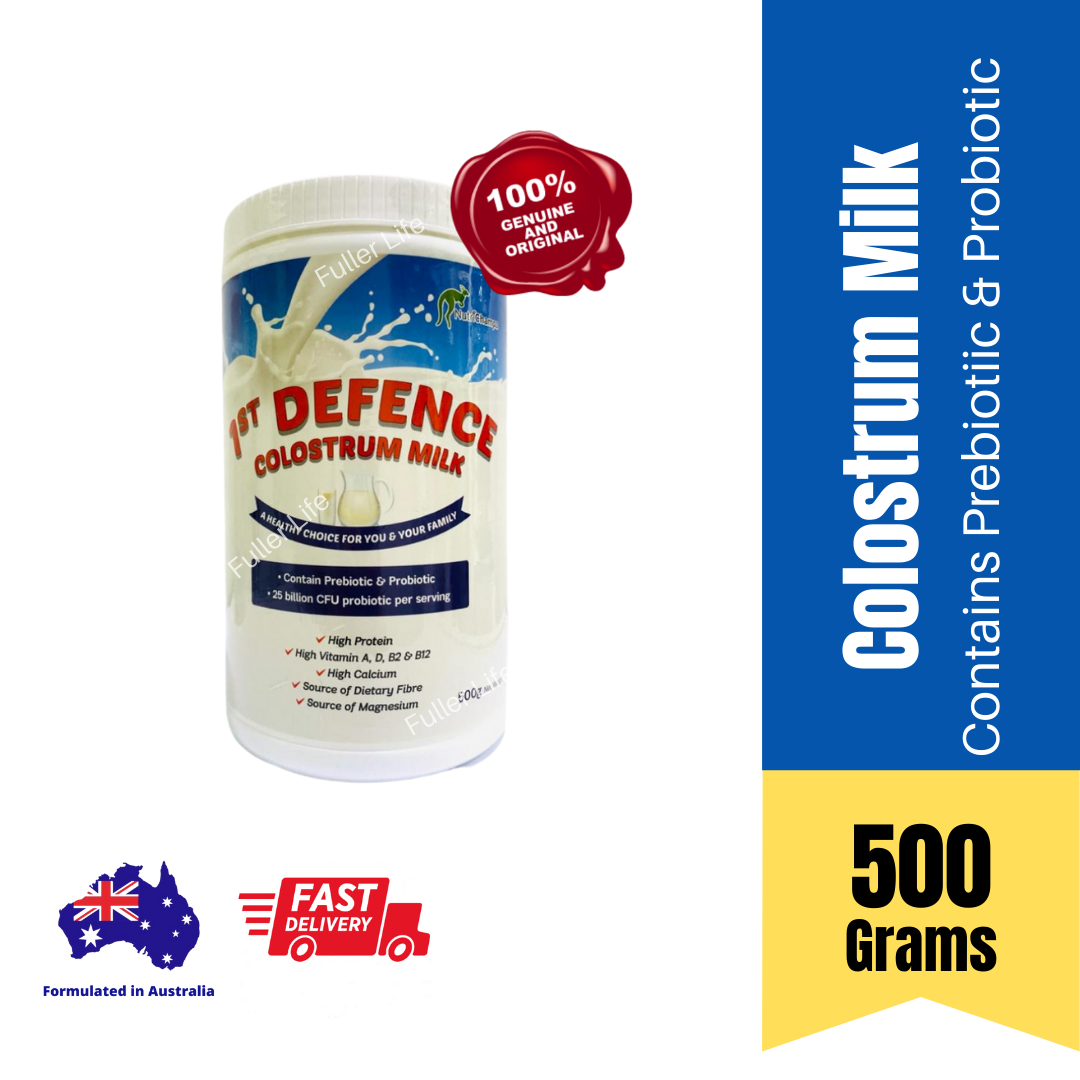 NUTRICHAMPZ Colostrum Milk IgG Booster High Protein (500g) Lazada