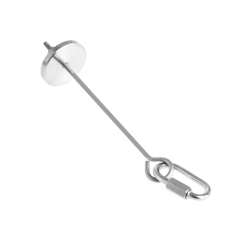 Stainless Steel Bird Parrot Cage Skewer Food Meat Stick Spear Fruit Holder Toy