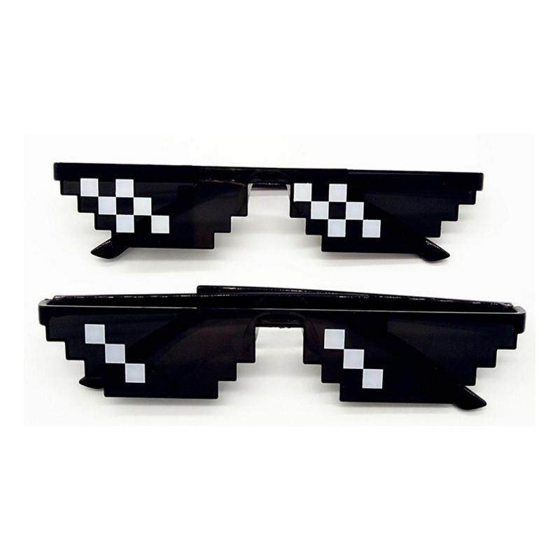 Lf Deal With It Meme Thug Life Mlg Shades Frameless Pixel Unisex Eyeglasses Party Ts Mosaic 2363