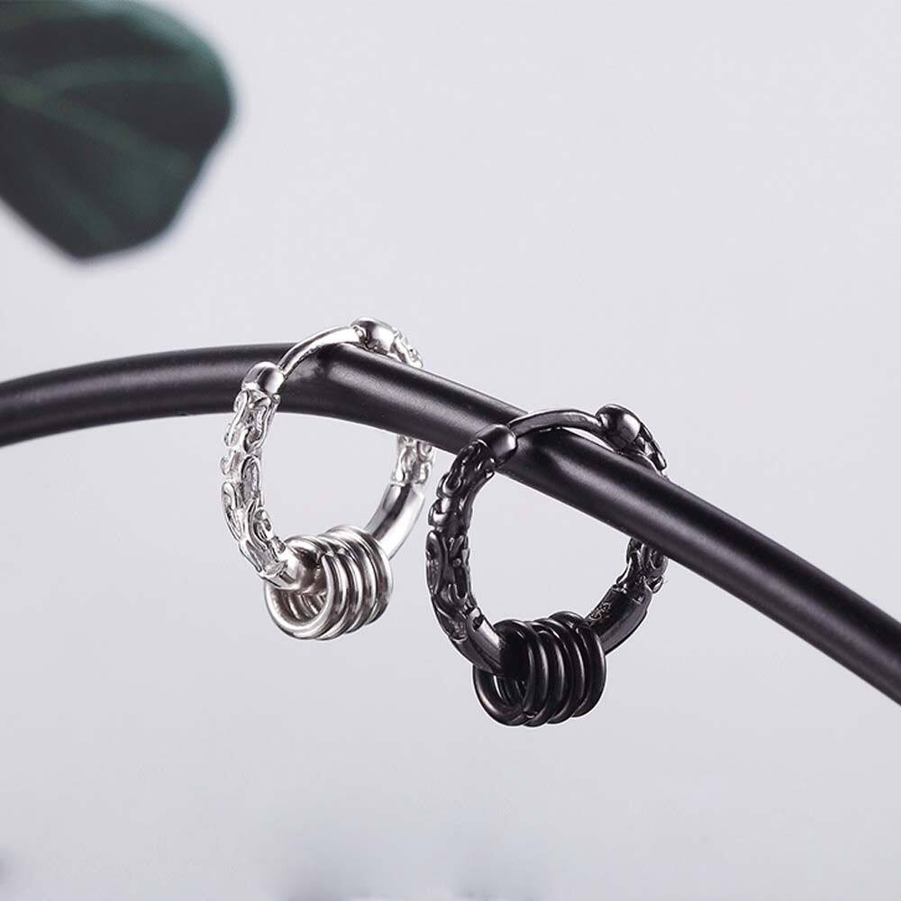 SHARING Irregular Trendy Silver Plated Copper Unisex Copper Punk Korean ...
