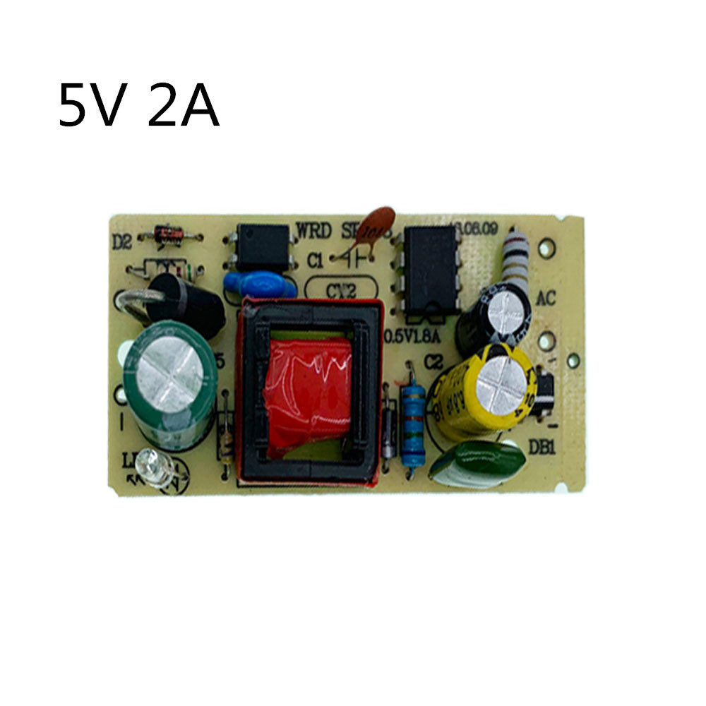 Dc 5v 2a switching power supply module ac-dc power supply board ac100-240v to dc 5v power supply module short circuit overload over temperature protection