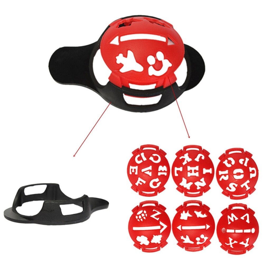 Sanba 6 in 1 Golf Ball Line Liner Marker Template Drawing Alignment Marks Sign Tool