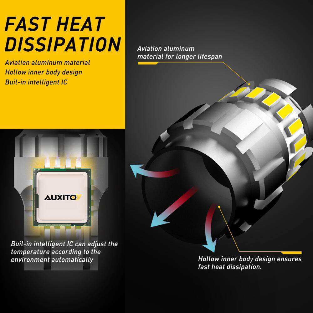 NSLUMO Luces LED DRL T20 W21/5W Para  Doblo,  E-Doblo, Citr.oen Berlingo III, Op.el Combo E, Peug.eot Rifter 2018-2025 7443 3030 SMD Canbus Luz De Día, Posición, Luz Lateral