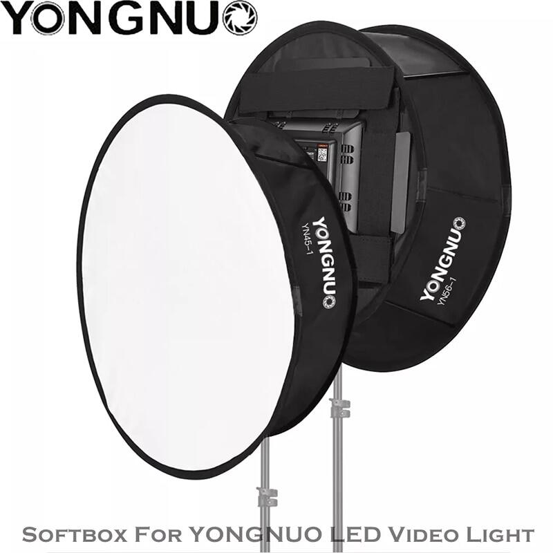Yongnuo softbox diffuser for yongnuo yn600l ii yn900 yn300 ii yn300iii yn300 iv led video light panel foldable soft filter