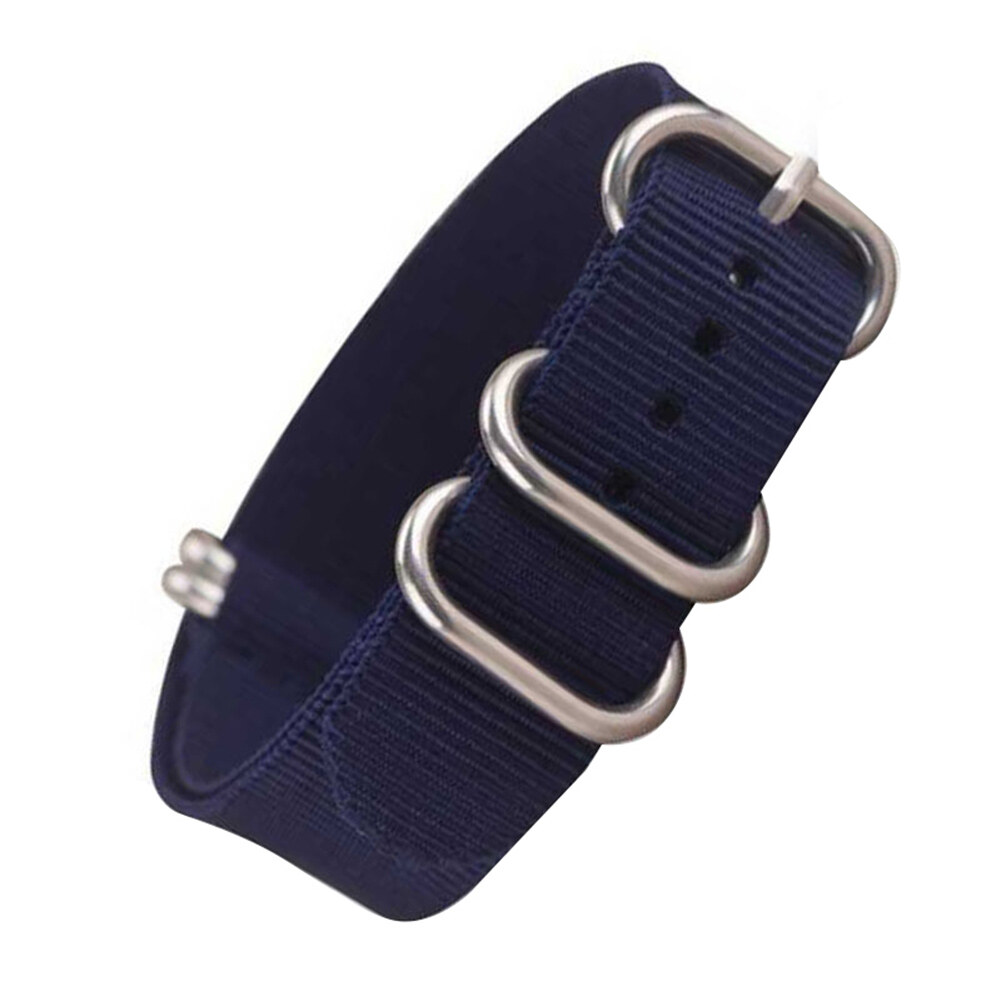 Ningxiang 16/18/20/22/24mm Replacement Nylon Universal Adjustable Watchband Wrist Strap