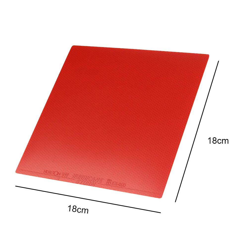 Table Tennis Rubber Hard Sponge Ping Pong Paddle Racket Cover for Training