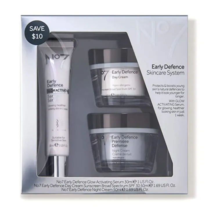 no7 early defense night cream