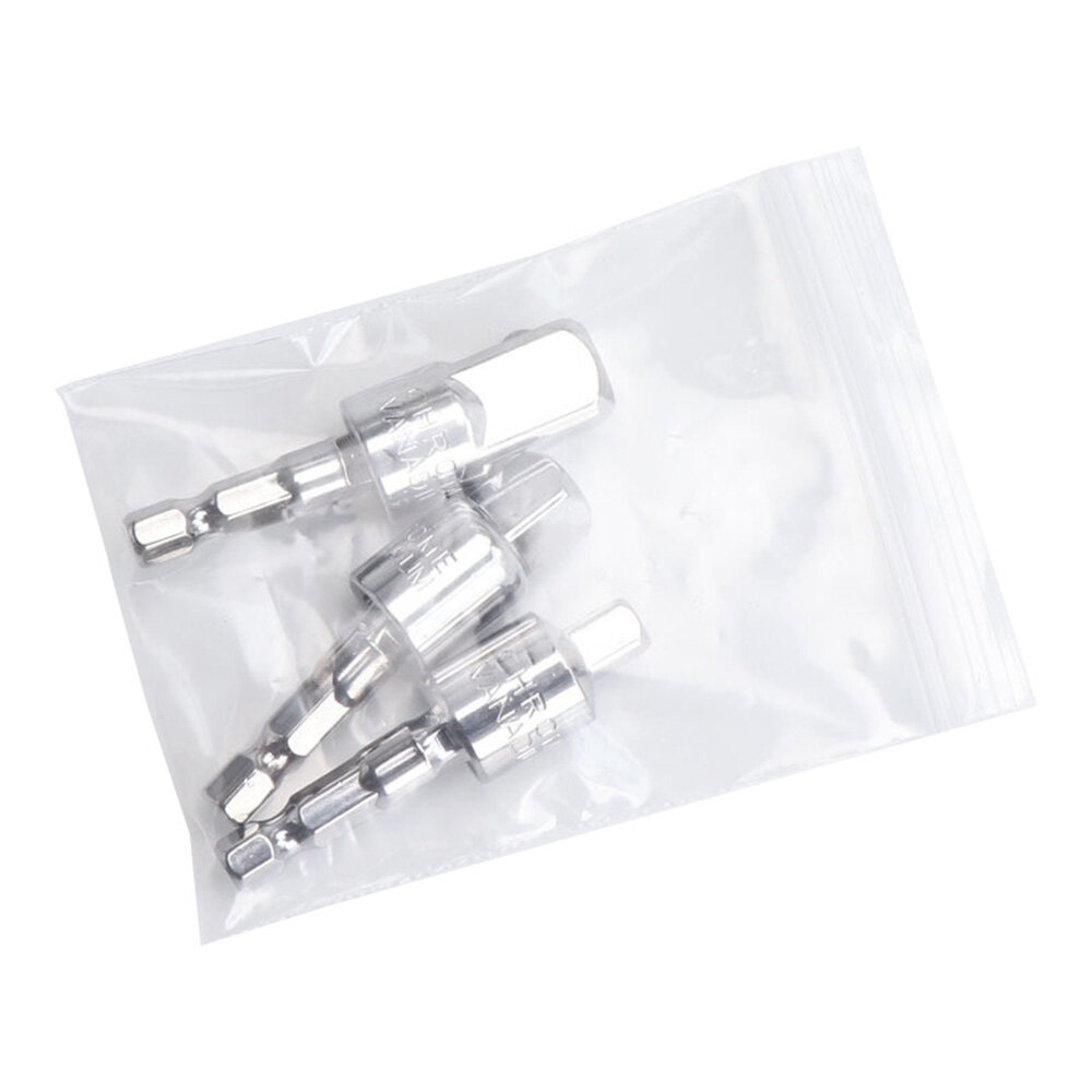 1 / 2 3 / 8 1 / 4 Air Screwdriver Universal Joint Hexagon Handle Square Head Sleeve Conversion Tool Connecting Rod Electric Drill Socket Adapter