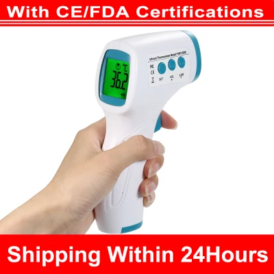 Docooler Infrared Forehead Thermometer Digital Thermometer Non-contact Body Temperature °C and °F Switchable High Precision Measurement Device