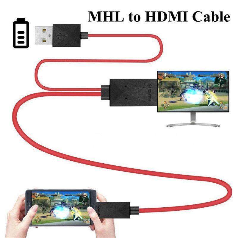 Hiqueen MHL Ke HDMI Adaptor Usb Mikro Ke HDMI 1080 P Kabel TV HD Adaptor untuk Android Samsung Ponsel