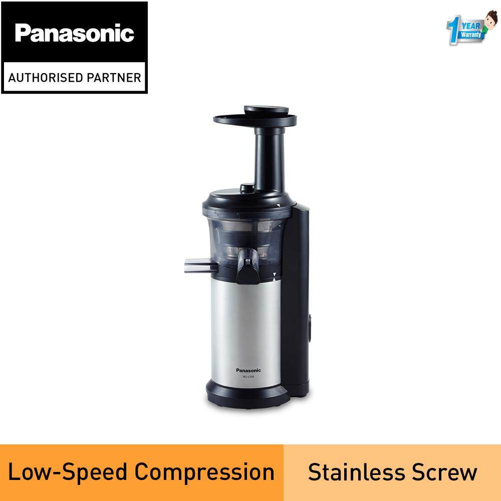 PANASONIC MJ L500 SLOW JUICER 150W 1L CAPACITY MJ L500SSK Lazada