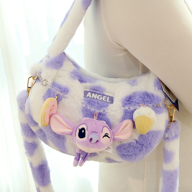 C&K Plush Cute Shoulder Bag Soft Sweet Shoulder Bag