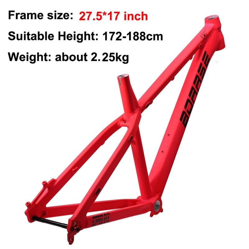 BOARSE Hard Tail Frame Thru Axle AM MTB Mountain Bike Frame 26 27.5 Inch Aluminium Alloy Height 155 188cm Lazada PH