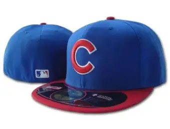 cubs fitted baseball caps