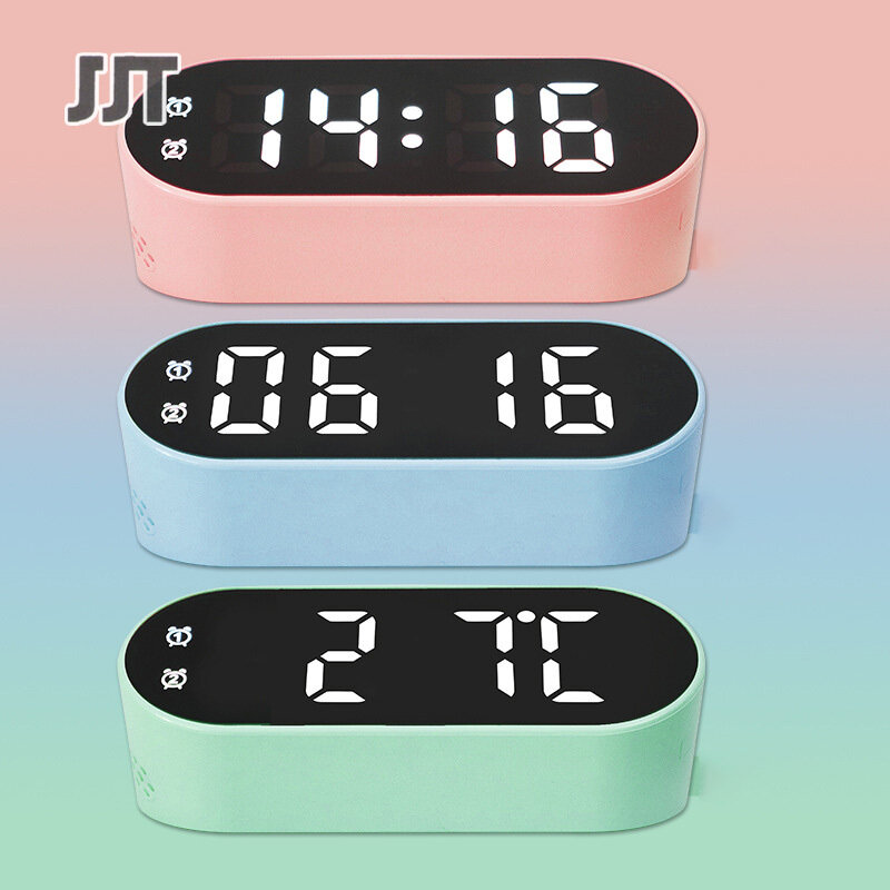 Portable LED electronic alarm clock multifunctional student electronic clock alarm clock with countdown function