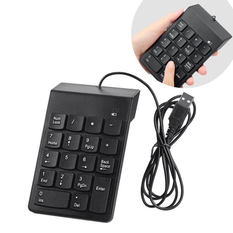Pegota USB Number Pad Numpad Numeric Keypad 18 Keys Keyboard For Laptop Deskto PC New Malaysia